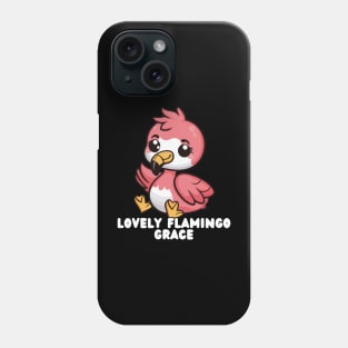 Cute Majesticaly Flamingo Sitting Phone Case