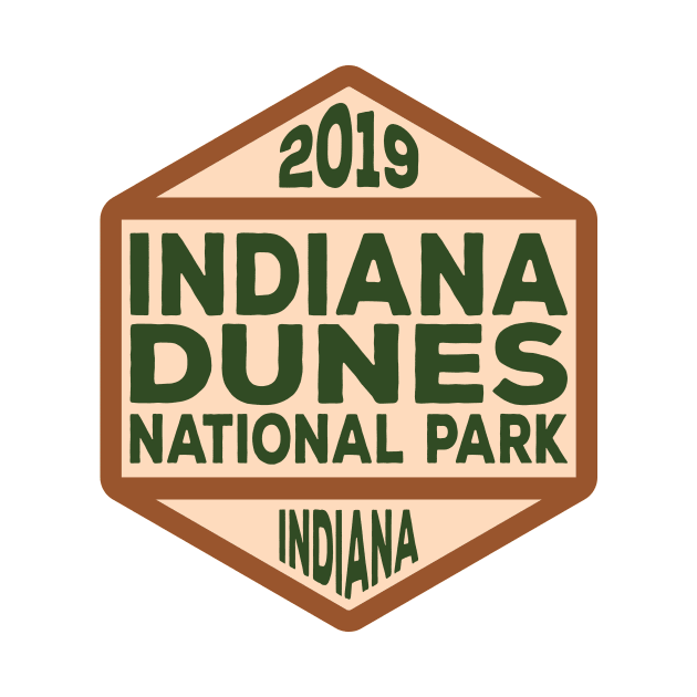 Indiana Dunes National Park badge by nylebuss