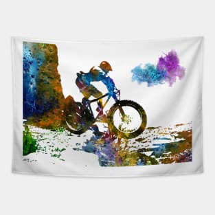 Mountain biking Tapestry