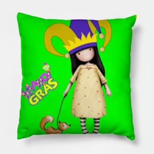 Great Mardi Gras 2024 Mardi Gras Costume for Men and Women. This Saint Patrick's Day design makes a great gift for your friends and family. Pillow