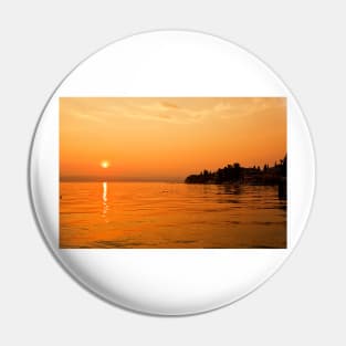 Sirmione Sunset over Lake Garda Pin