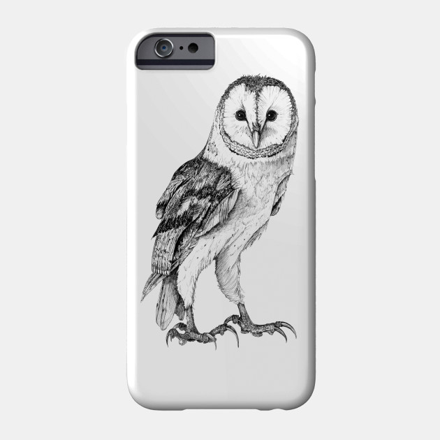 Barn owl drawing iPhone 11 case Barn owl drawing iPhone 11 case