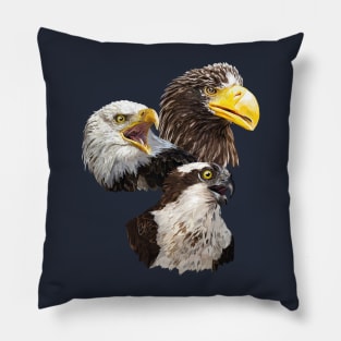 Birds of prey Pillow