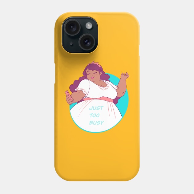 Too Busy Phone Case by Neoqlassical