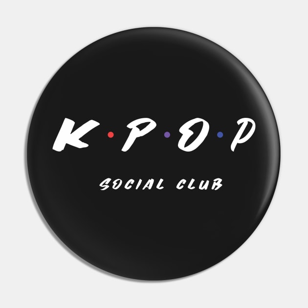 K-pop Korean Music Fans Social Club Pin by RareLoot19