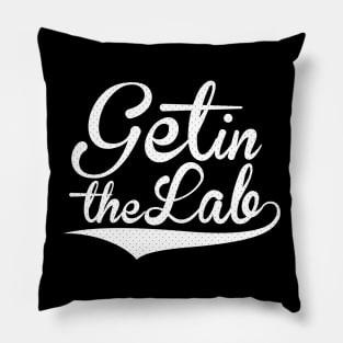 Get in the Lab Tee Pillow