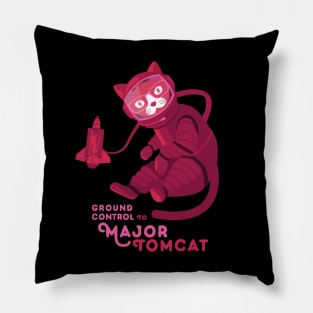 Ground Control to Major Tomcat Pillow