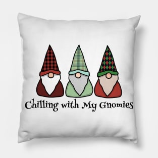 Chilling with My Gnomies Pillow