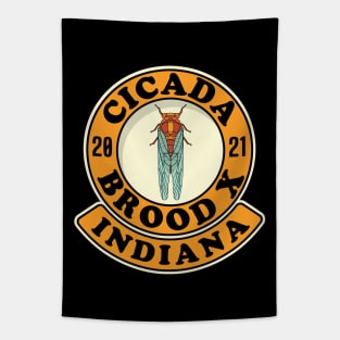 Cicada 2021 Brood X Indiana IN Tapestry