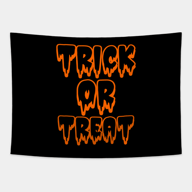 Halloween Trick Or Treat Tapestry by MONMON-75