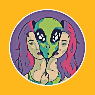 Alien Infiltrator Girl T-Shirt