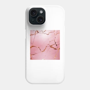 Flamingo Summer Marble II Phone Case