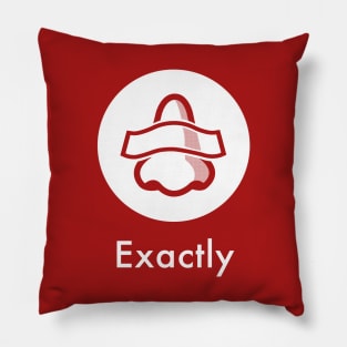 Bottle Rocket - "Exactly" T-Shirt Pillow