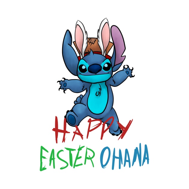 Happy Easter Ohana by Jota