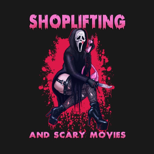 Shoplifting and scary movies by Alien Ink