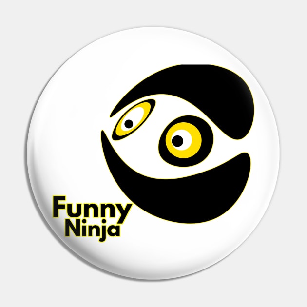 Funny Ninja Pin by nunachan