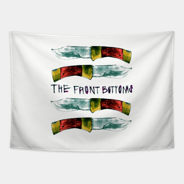 The front bottoms tapestry top
