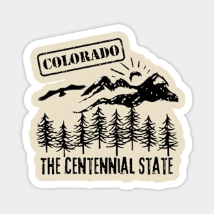 Colorado The Centennial State Magnet