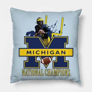 Awesome Michigan National Champions Design Pillow