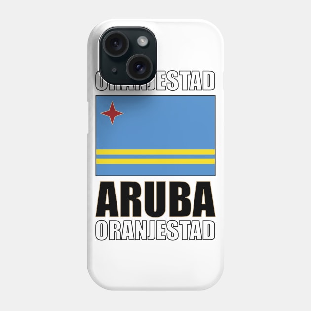 Flag of Aruba Phone Case by KewaleeTee