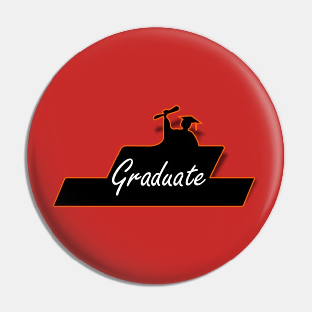 Graduate Pin by Ebazar.shop