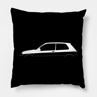 Renault Clio Williams Silhouette Pillow