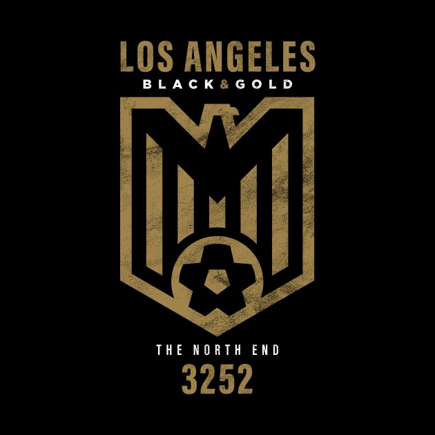 LA is 3252 Territory! Soccer Fan Gift by BooTeeQue