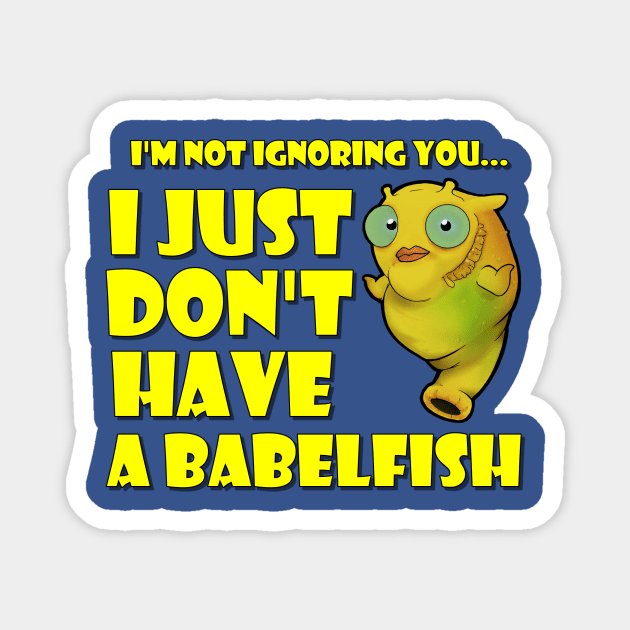 Hitchhiker's Guide - Babelfish Magnet by FortyTwo