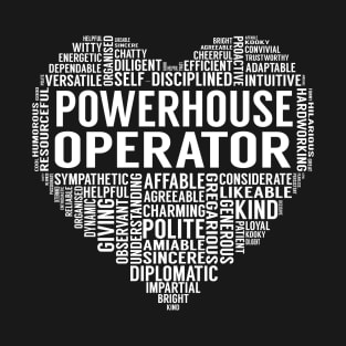 Powerhouse Operator Heart T-Shirt