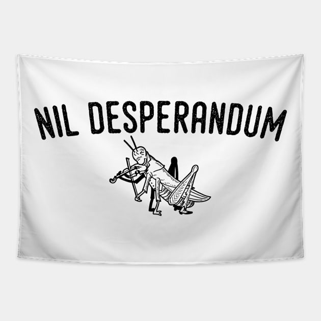 NIL DESPERANDUM Tapestry by KidCrying