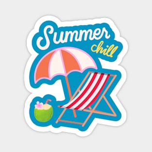 Summer Chill Magnet