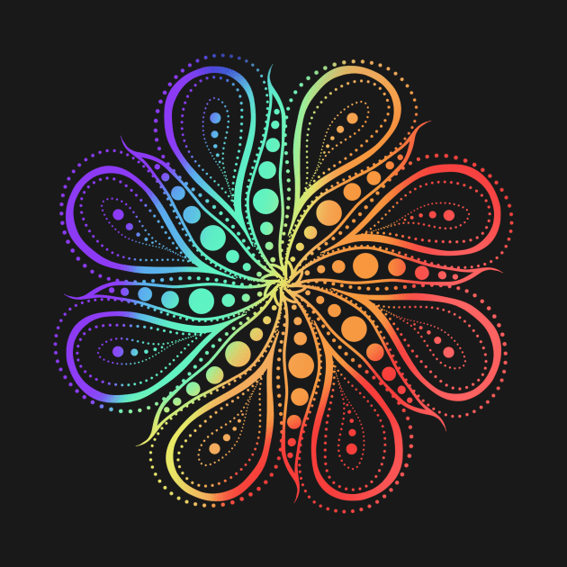 Mandala Shirt by nataliesnow24