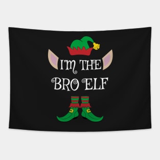 I'm The Bro Christmas Elf Tapestry