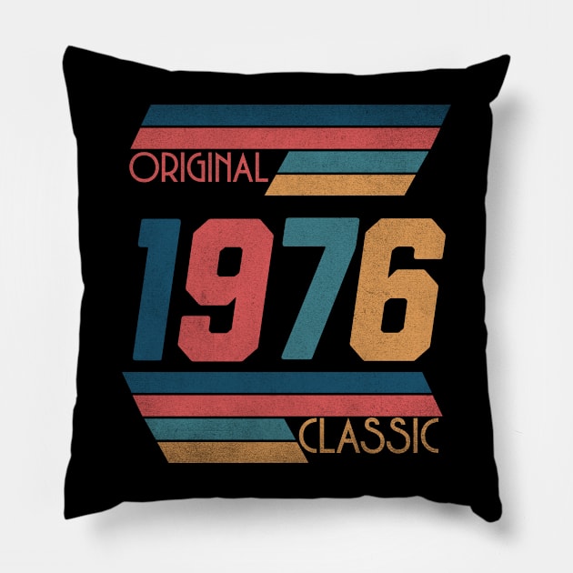 Made in 1976, born in 1976 Pillow by Bellinna