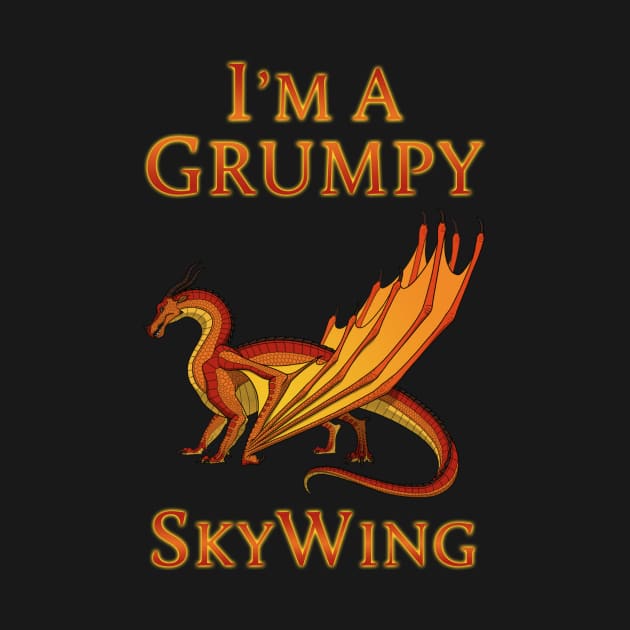 I'm a Grumpy SkyWing by VibrantEchoes