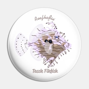 Tassle Filefish Pin