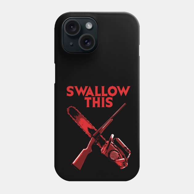 Evil Dead Red Boomstick Phone Case by Power Up Prints