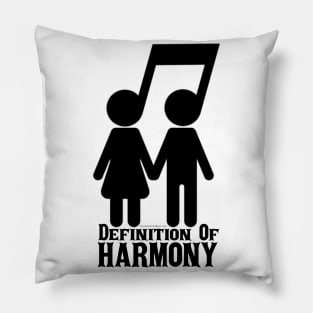 The Definition Of Harmony Pillow