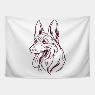 Belgian Shepherd Tapestry