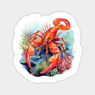 Red Lobster Magnet