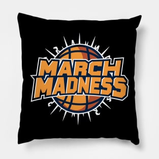 march madness basketball Pillow