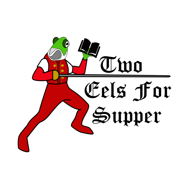 Gerard Two Eels for Supper by trainedspade