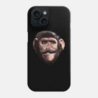 Hipster chimp Phone Case