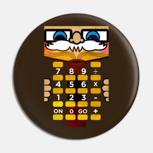 Little Prof Calculator Pin