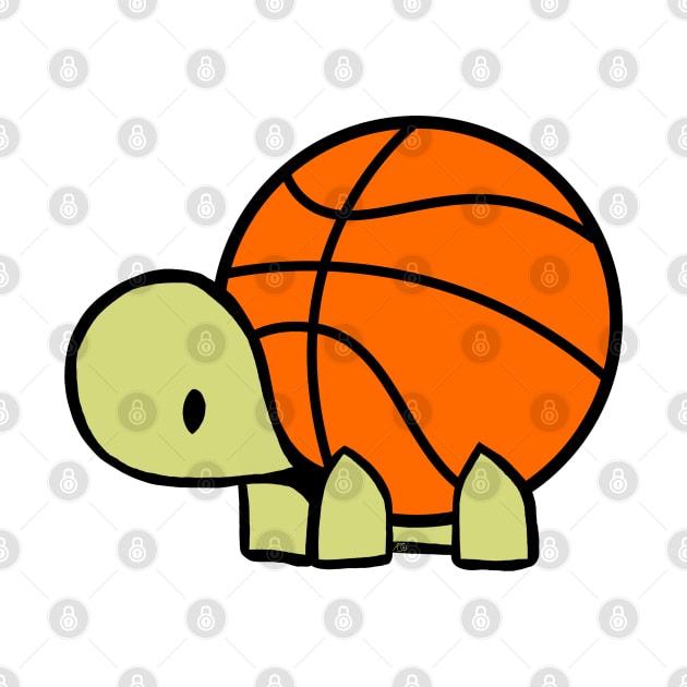 Basketball Turtle Tortoise Baller Reptile Gift by ro83land