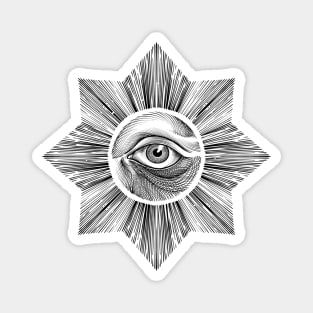 sacred eye Magnet