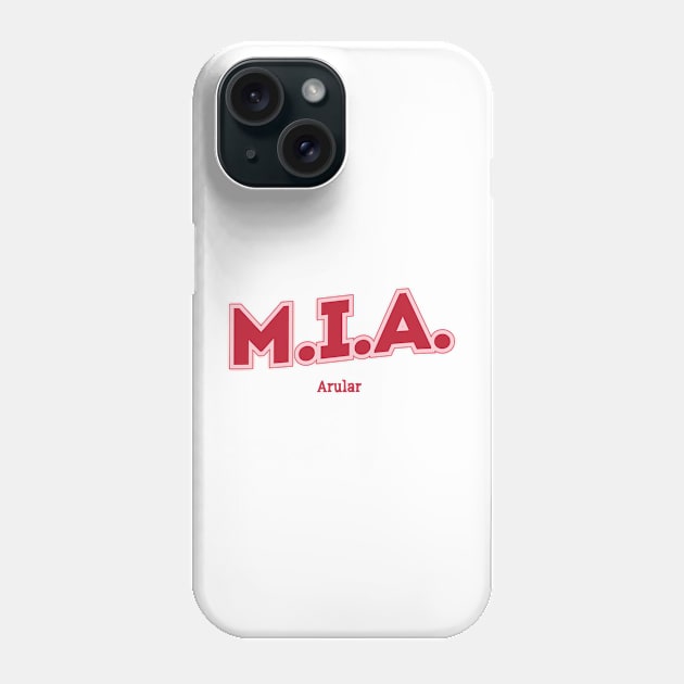 M.I.A. Phone Case by PowelCastStudio