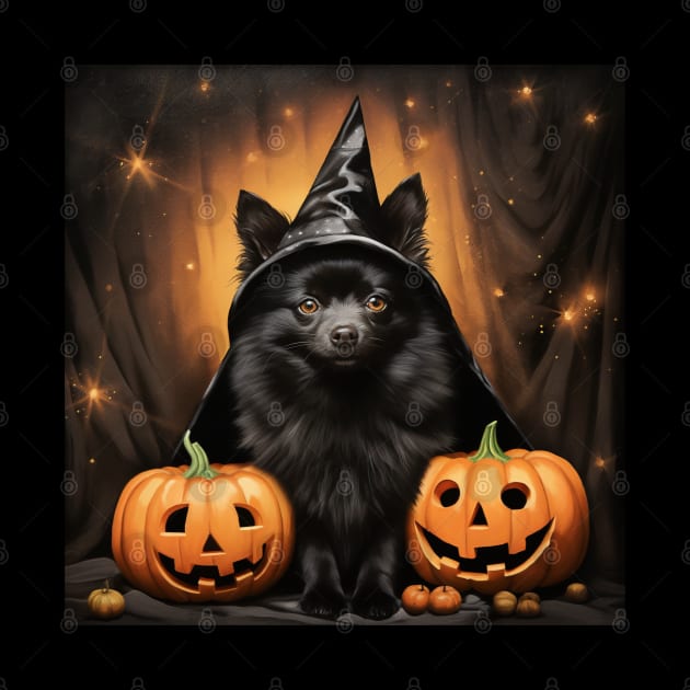 Schipperke Halloween by NatashaCuteShop