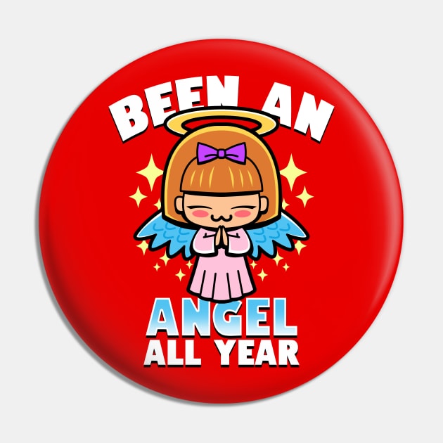 Funny Cute Kawaii Uwu Angel Gift For Girls Pin by Originals By Boggs