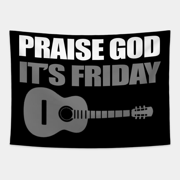 PGIF PRAISE GOD IT's FRIDAY Tapestry by thecrossworshipcenter